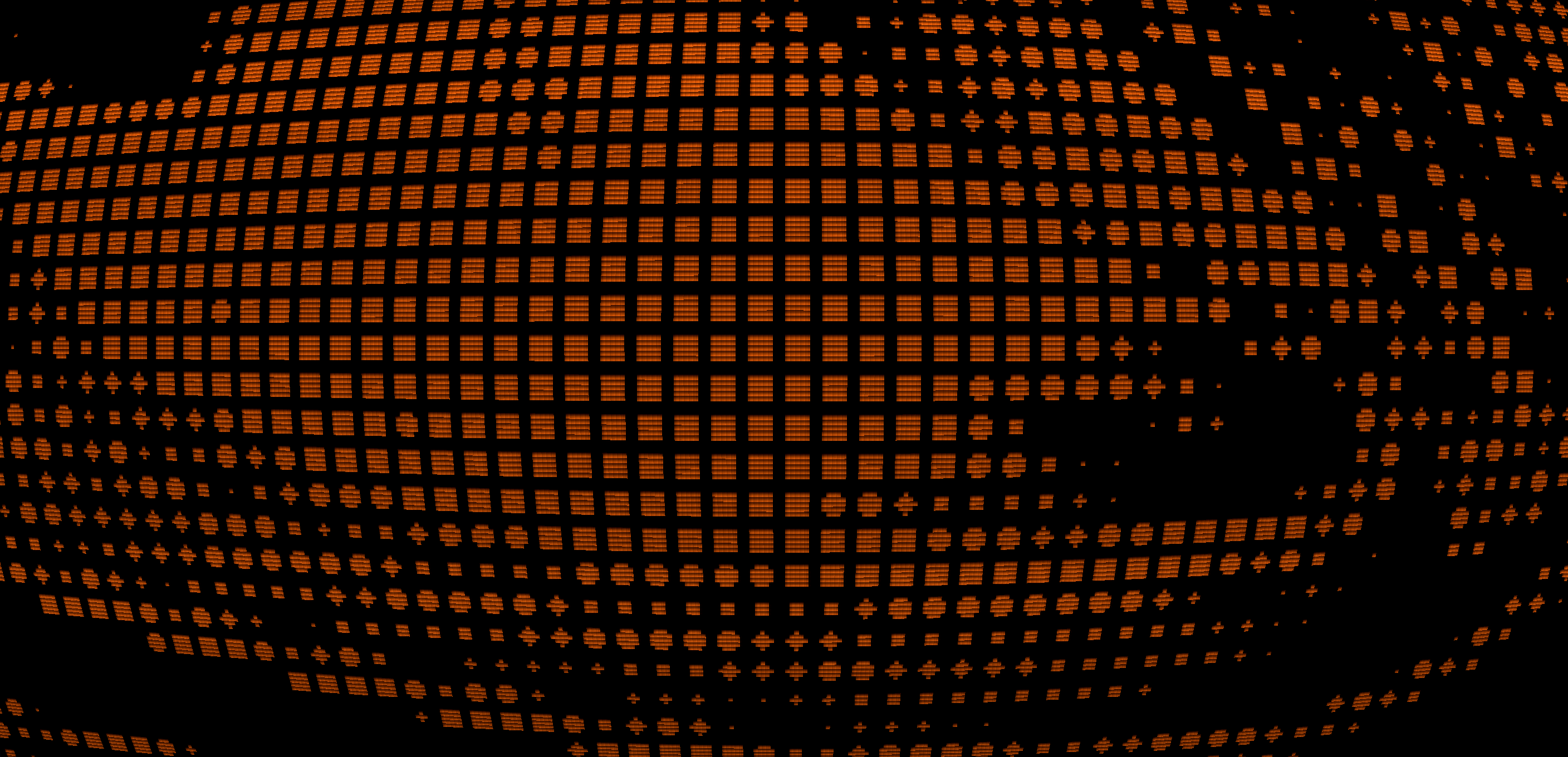 Fieldcraft accent colour halftone texture